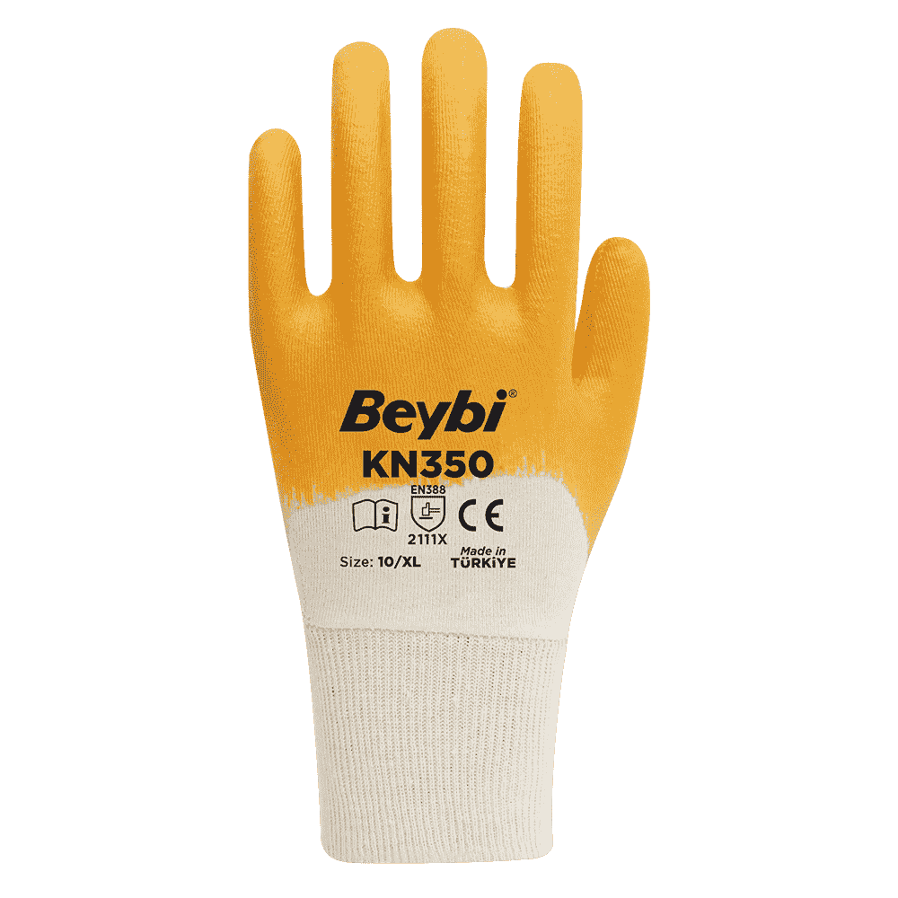 KN350 Pamuk Nitril Eldiven NO: 9 - Koli