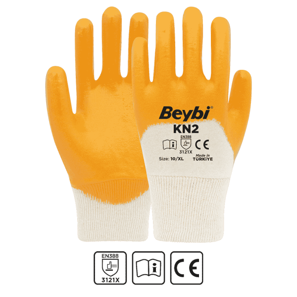 Beybi KN2 Pamuk Nitril Eldiven