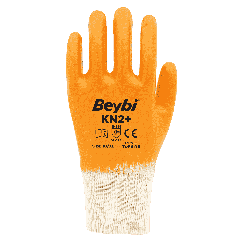 Beybi KN2+ Pamuk Nitril Eldiven
