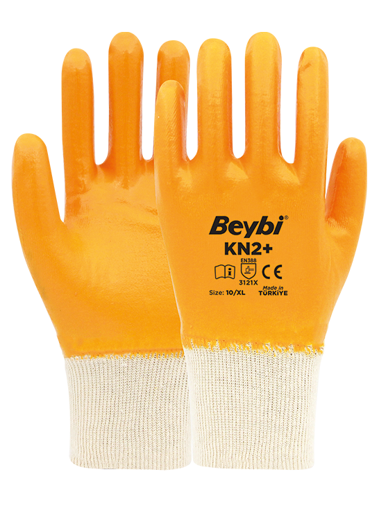 Beybi KN2+ Pamuk Nitril Eldiven