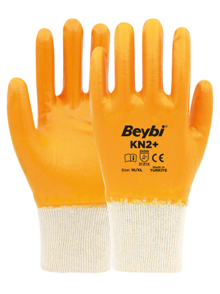 Beybi KN2+ Pamuk Nitril Eldiven