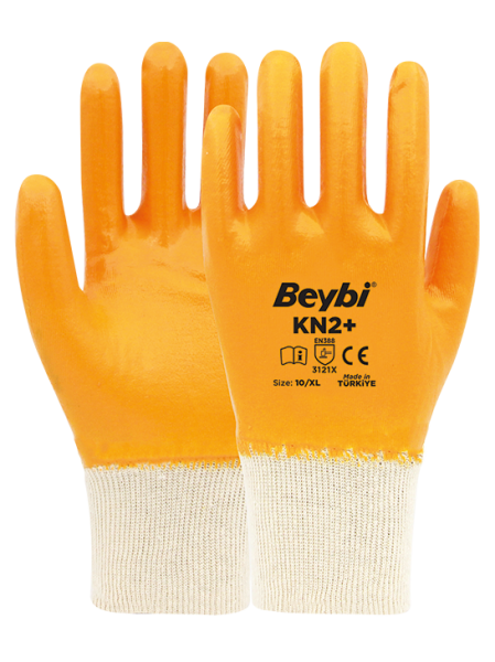 Beybi KN2+ Pamuk Nitril Eldiven