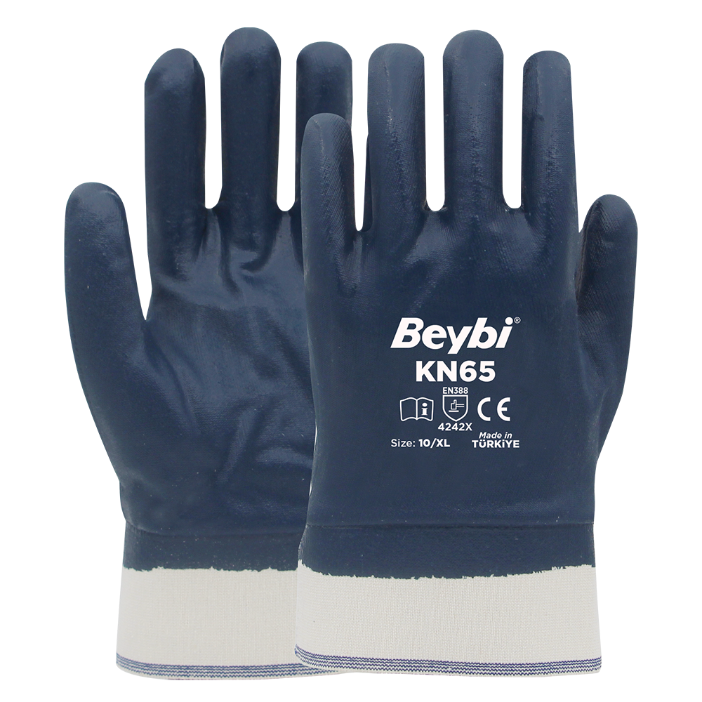 Beybi KN65 Pamuk Nitril Eldiven