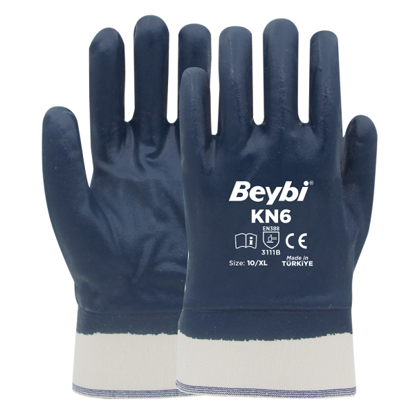 Beybi KN6 Pamuk Nitril Eldiven