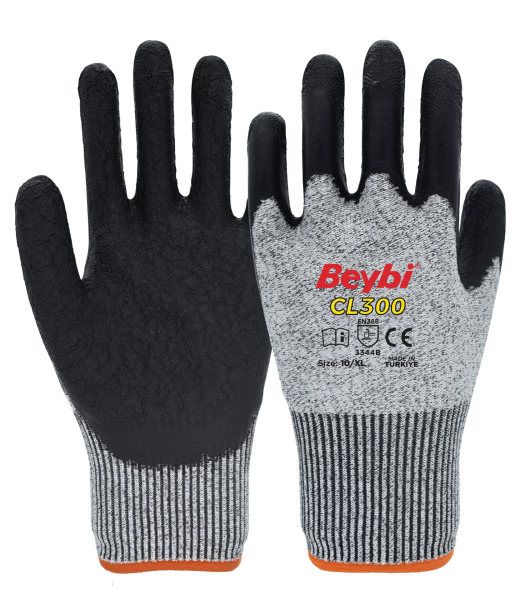 Beybi CL300 Lateks Kaplı Kesilmeye Dirençli Eldiven