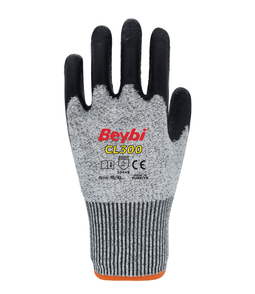 Beybi CL300 Lateks Kaplı Kesilmeye Dirençli Eldiven