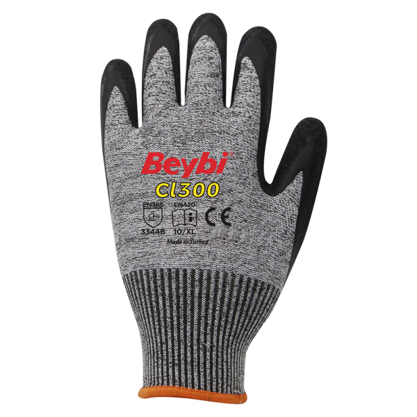 Beybi CL300 Lateks Kaplı Kesilmeye Dirençli Eldiven