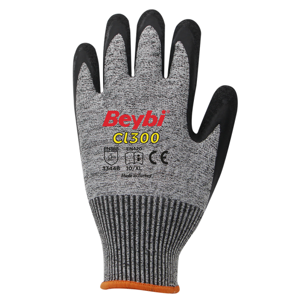 Beybi CL300 Lateks Kaplı Kesilmeye Dirençli Eldiven