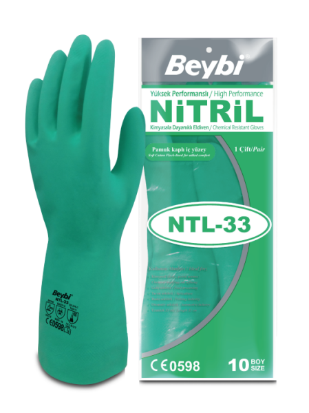 Beybi NTL33 Nitril İş Eldiveni