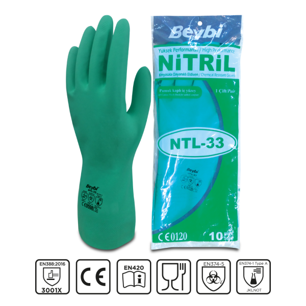 NTL33 Nitril İş Eldiveni