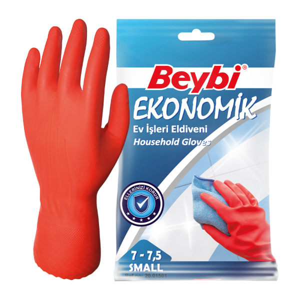 Beybi Ekonomik Temizlik Eldiveni Koli - NO: 9