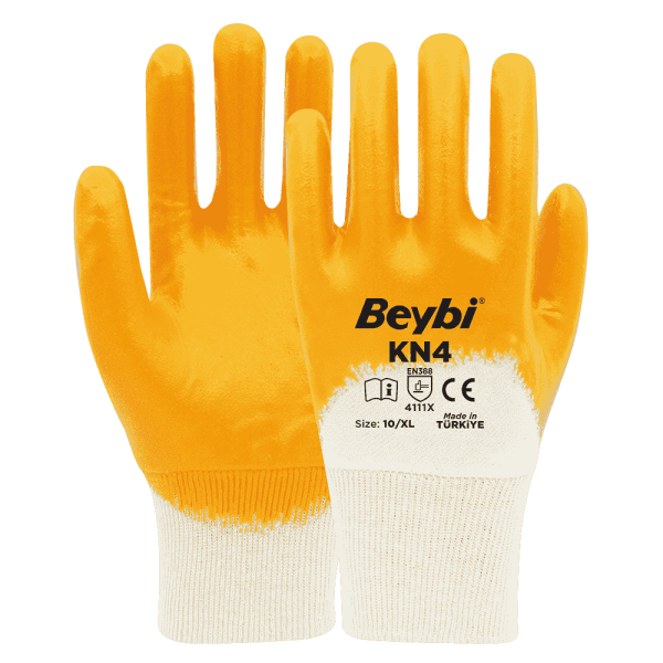 Beybi KN4 Pamuk Nitril Eldiven