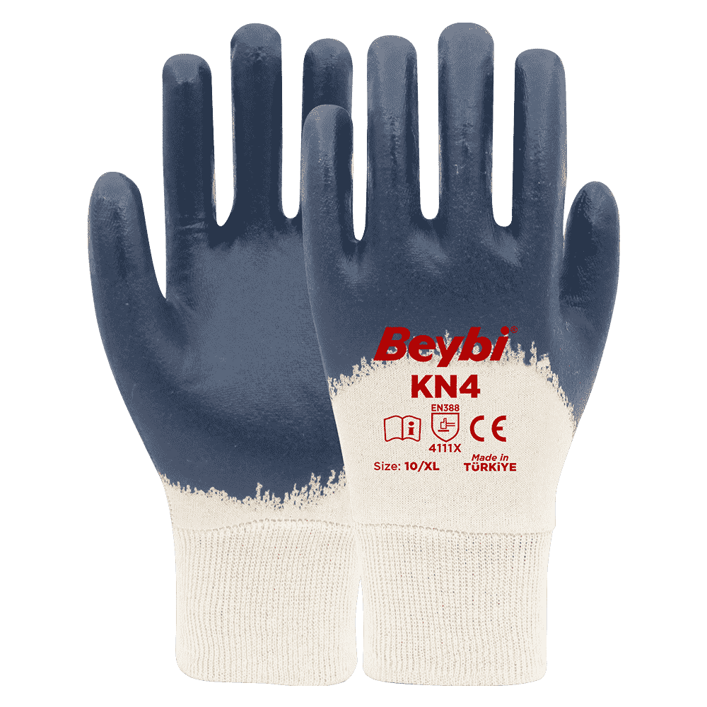 Beybi KN4 Pamuk Nitril Eldiven