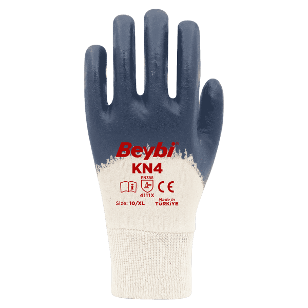 Beybi KN4 Pamuk Nitril Eldiven