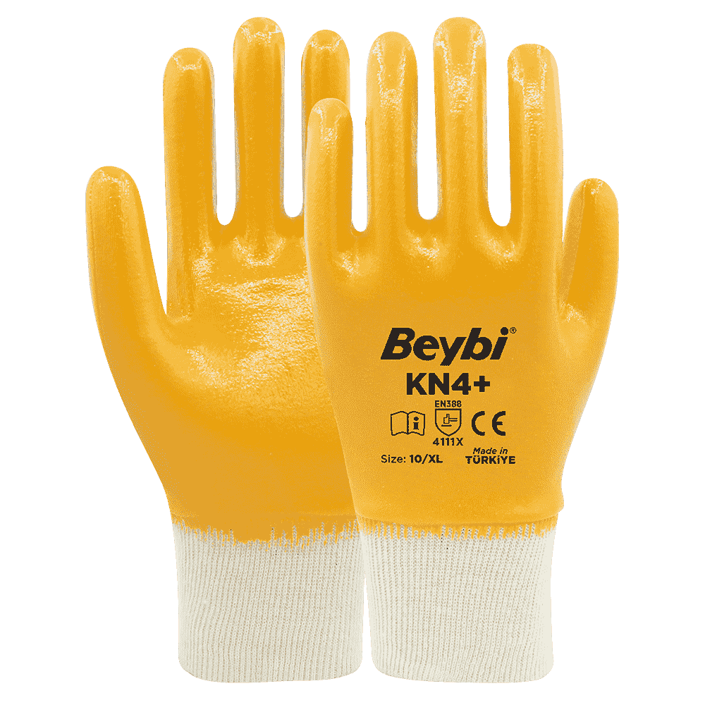 Beybi KN4+ Pamuk Nitril Eldiven