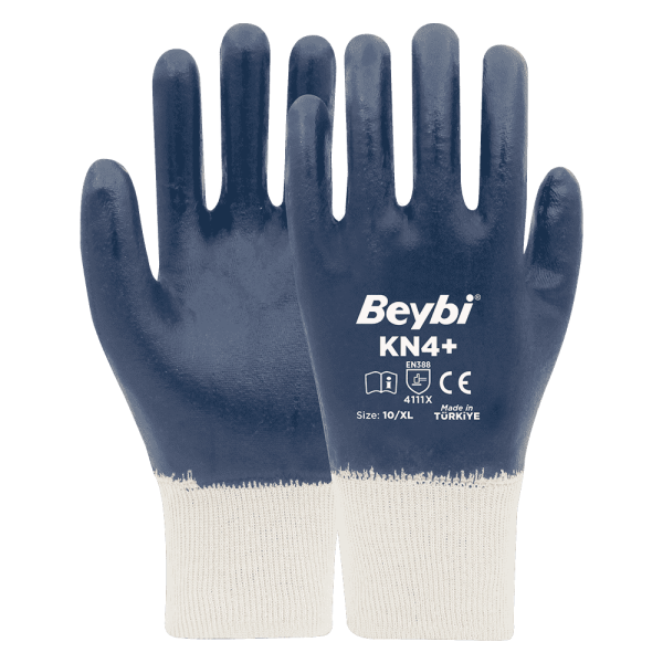 Beybi KN4+ Pamuk Nitril Eldiven