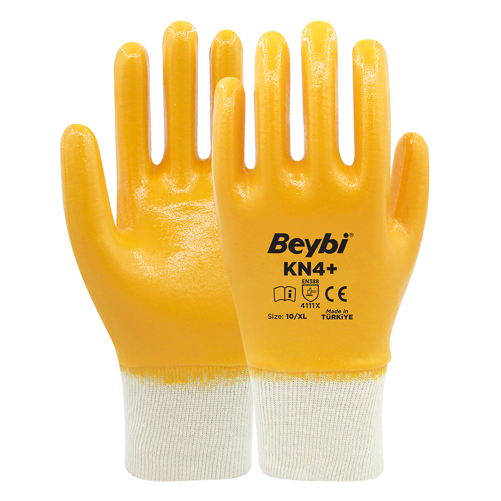 Beybi KN4+ Pamuk Nitril Eldiven