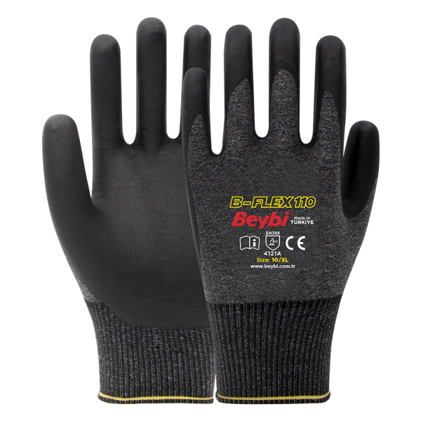 Beybi B-Flex110 Likralı Nitril Eldiven