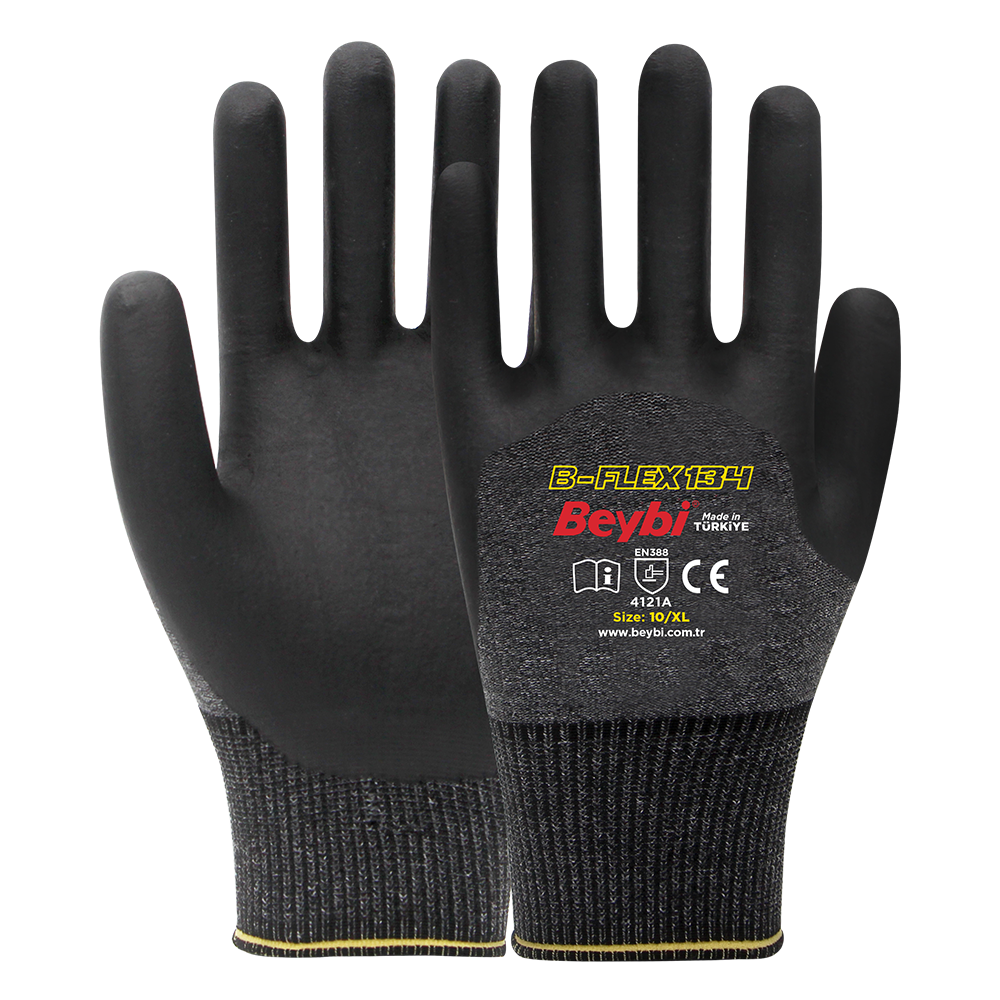 Beybi B-Flex134 Likralı Nitril Eldiven NO: 9 - Koli