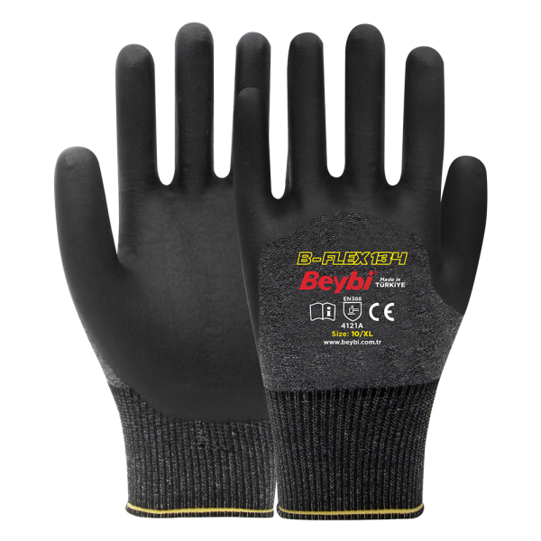 Beybi B-Flex134 Likralı Nitril Eldiven NO: 9 - Koli