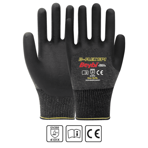 Beybi B-Flex134 Likralı Nitril Eldiven
