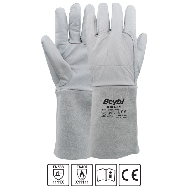 Beybi ARG-01 Argon Kaynakçı Eldiveni