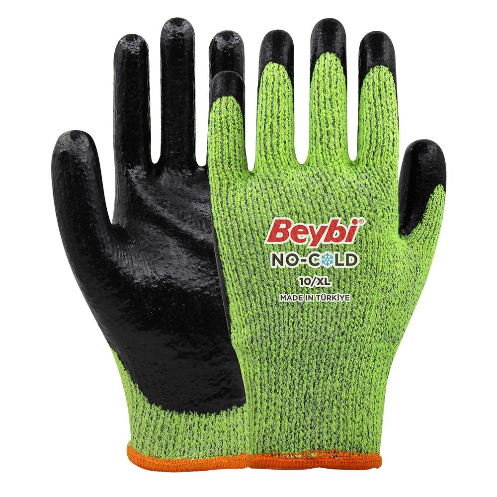 Beybi No-Cold ½ Köpük Nitril Kaplı Eldiven