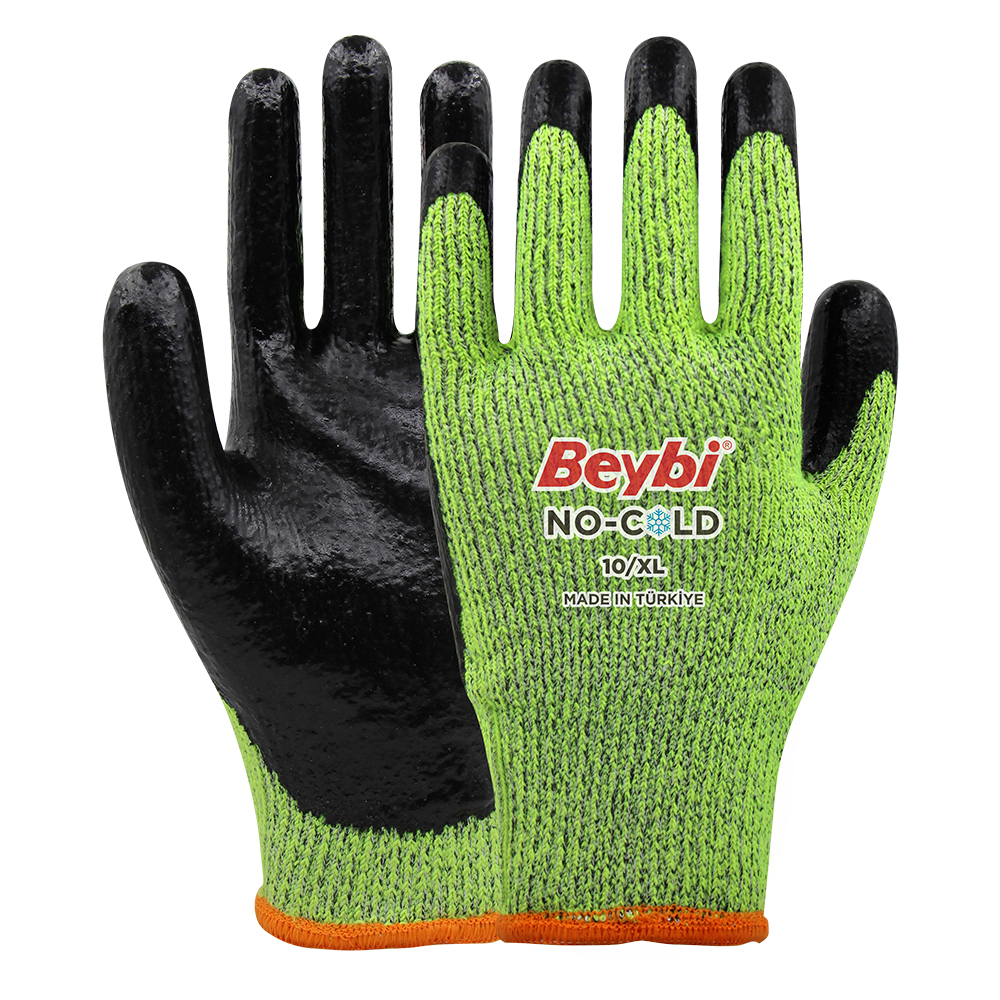 Beybi No-Cold ½ Köpük Nitril Kaplı Eldiven