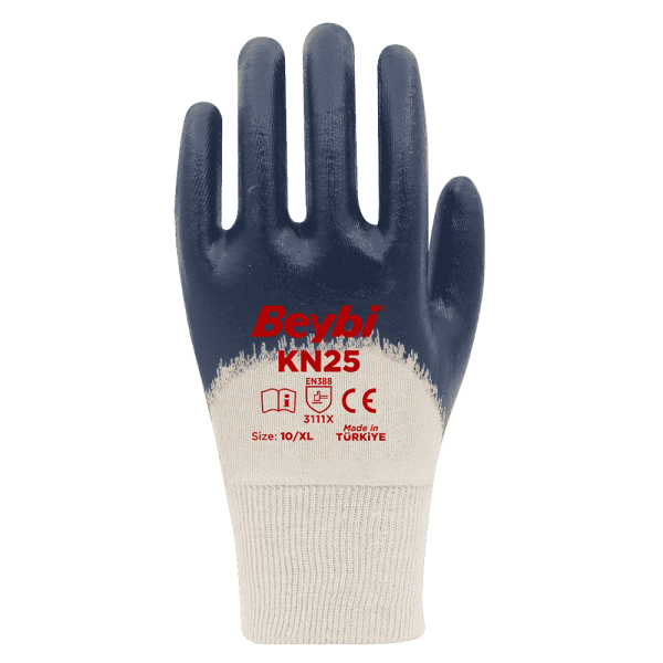 Beybi KN25 Pamuk Nitril Eldiven