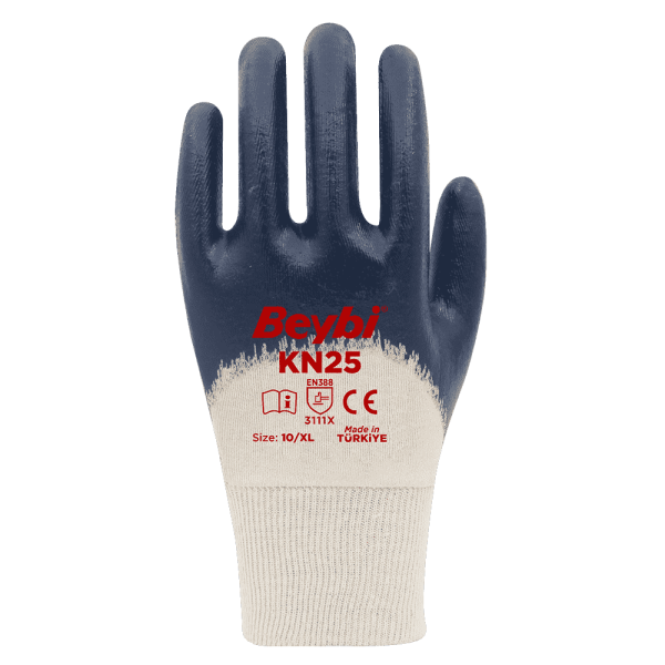 Beybi KN25 Pamuk Nitril Eldiven
