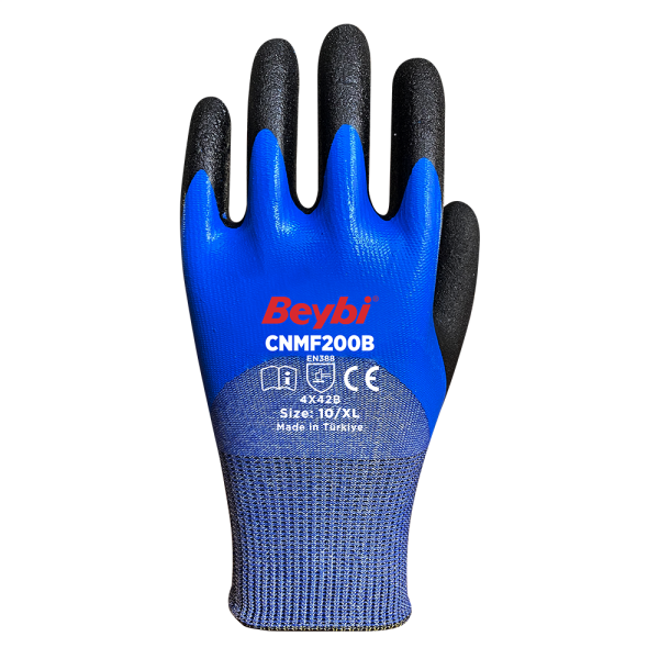 Beybi CNMF200B Kesilmeye Dayanıklı Mikro Köpük Nitril Kaplı Eldiven