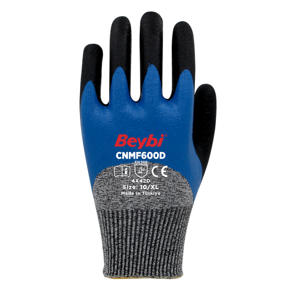 Beybi CNMF600D Kesilmeye Dayanıklı Mikro Köpük Nitril Kaplı Eldiven