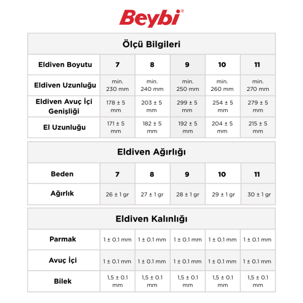Beybi NMF120 Mikro Köpük Nitril Kaplı Polyester Örgü Eldiven