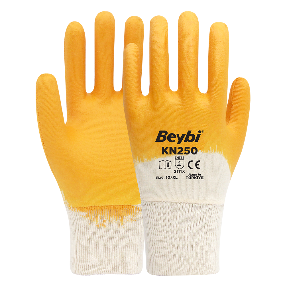 Beybi KN250 Pamuk Nitril Eldiven
