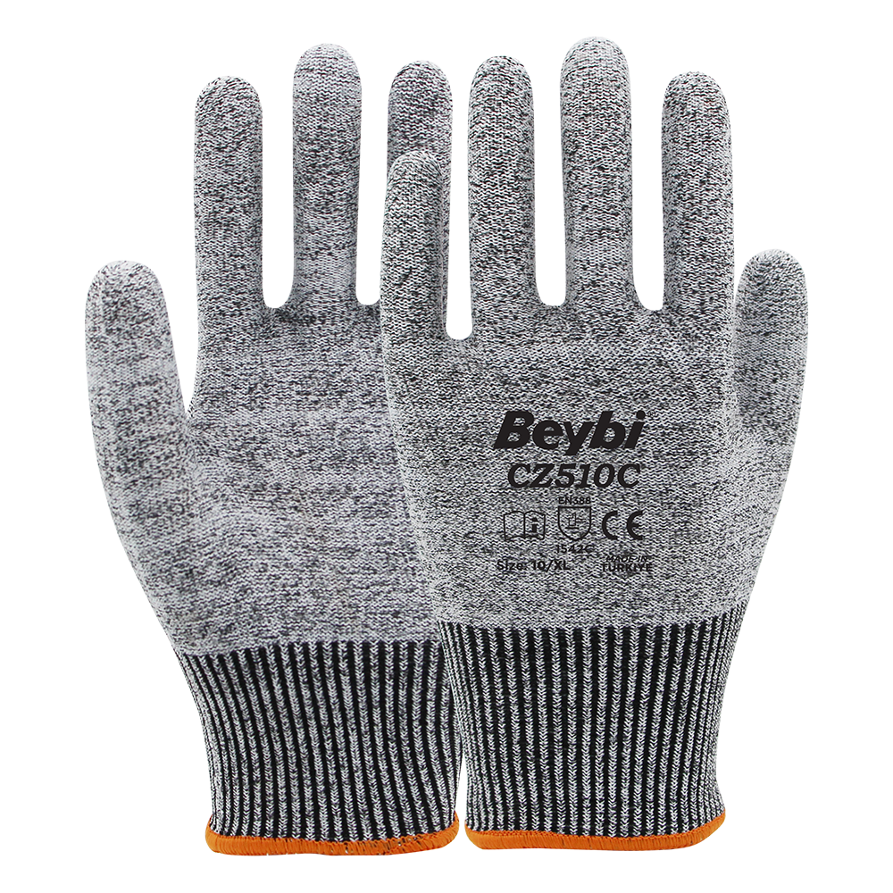 Beybi CZ510C Kaplamasız Kesilmeye Dirençli Eldiven NO: 8 - Kutu