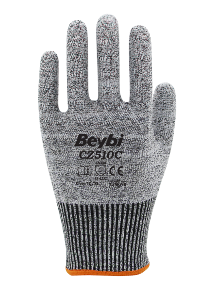 Beybi CZ510C Kaplamasız Kesilmeye Dirençli Eldiven NO: 8 - Kutu