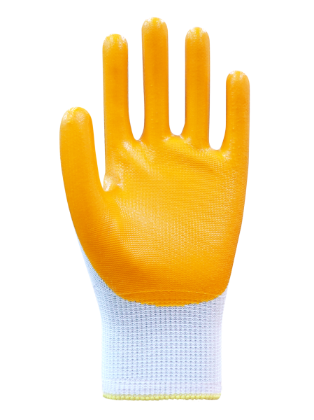 PN10 Polyester Örme Nitril Eldiven