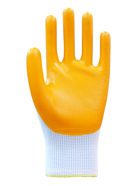 PN10 Polyester Örme Nitril Eldiven