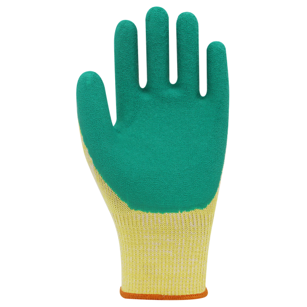 PL550 Polyester Örme Lateks Eldiven