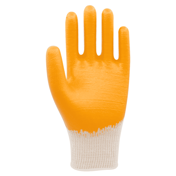 Beybi KN Flex Pamuk Nitril Eldiven NO: 10 - Çift - Sarı