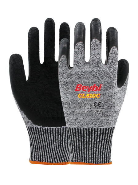 Beybi CL510C Lateks Kaplı Kesilmeye Dirençli Eldiven