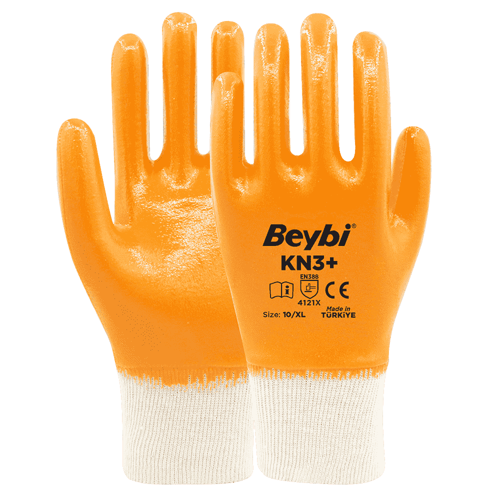 Beybi KN3+ Pamuk Nitril Eldiven