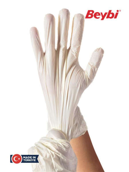 Beybi TPEX Eldiven Krem - 100'lük Kutu