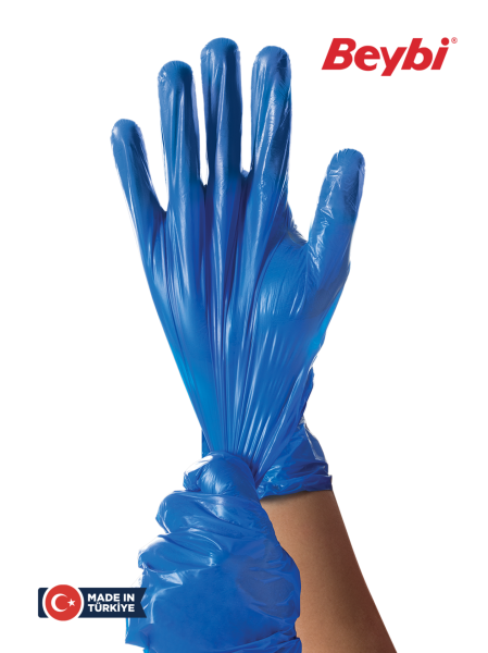 Beybi TPEX Eldiven Mavi - 100'lük Kutu