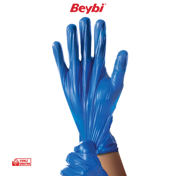 Beybi TPEX Eldiven Mavi - 100'lük Kutu