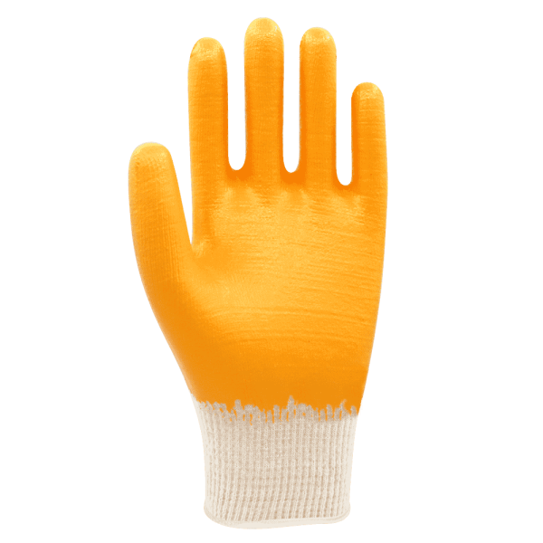 Beybi KN Flex+ Pamuk Nitril Eldiven NO: 10 - Sarı - Çift